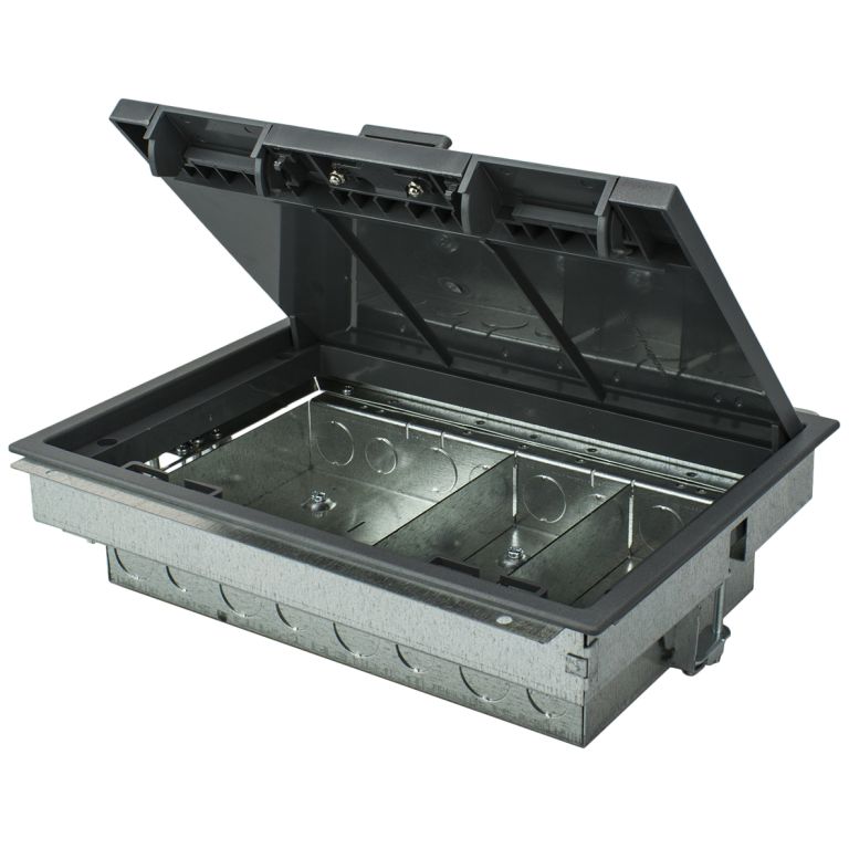 4 Compartment Cavity Floor Box 76mm