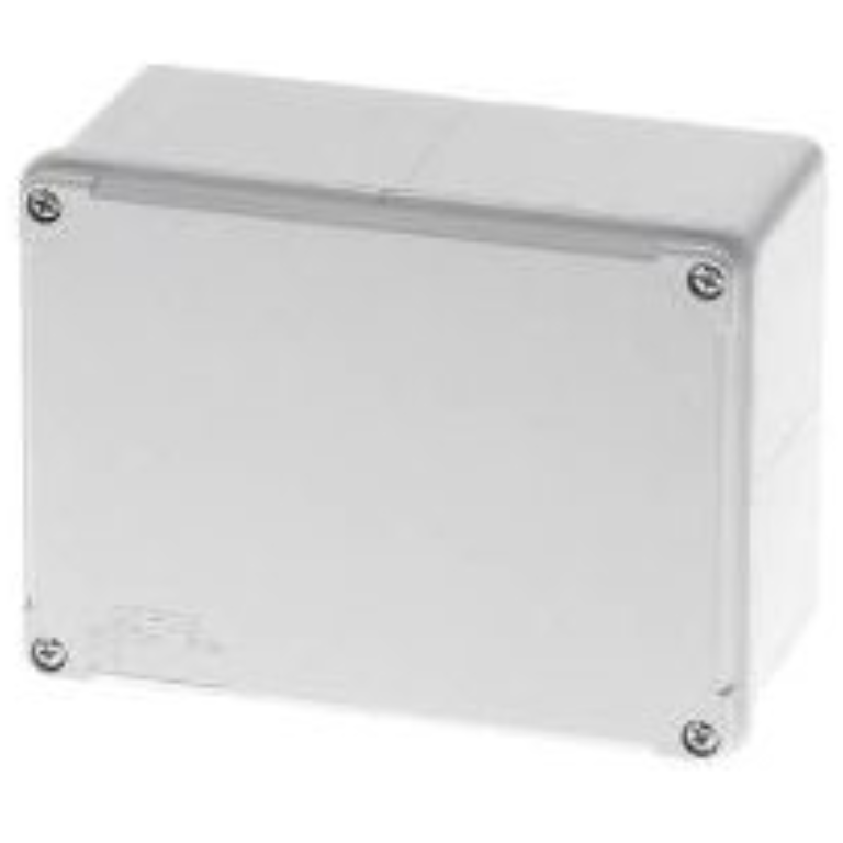 WISKA 50107341 WIB11 IP65 ADAPTABLE BOX | LIGHT GREY | 190MM x 140MM x 75MM