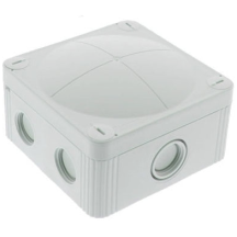 Wiska Combi 95x95x60mm IP66 Junction Box With Wagos - White