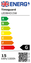 Timeguard 15W LED Bulkhead 5000K