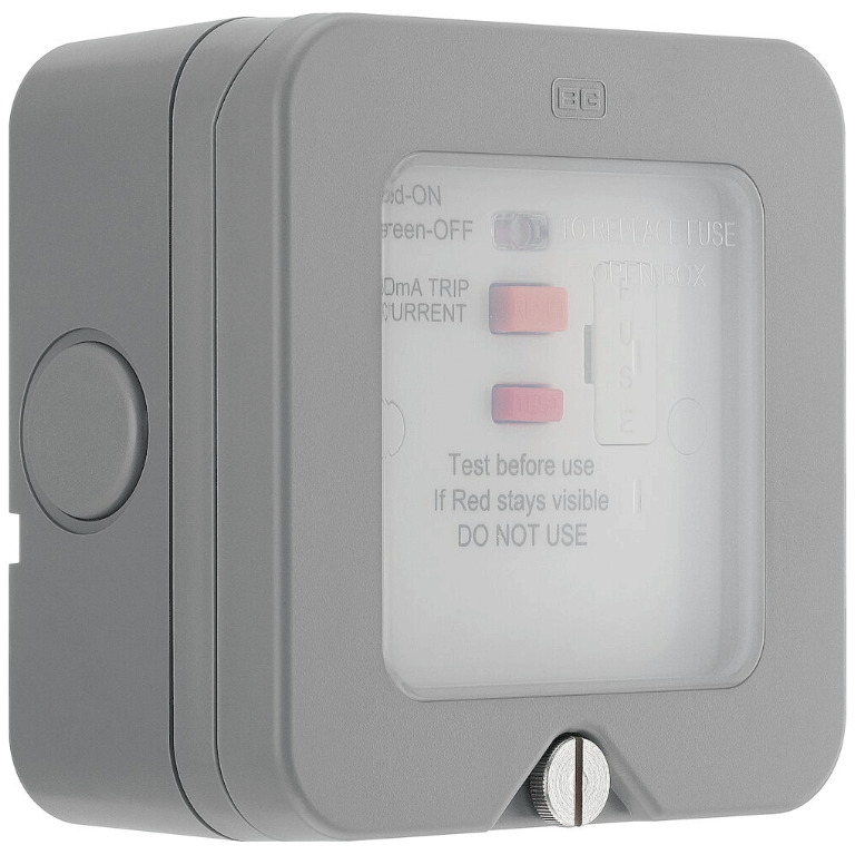 Nexus Storm Switch Fused Connection Unit with RCD Protection 13A