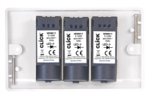 Click Mode 3 Gang 2 Way 100w Dimmer Switch