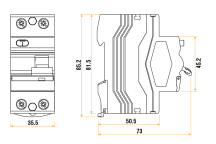 RCD 2 POLE TYPE A 80A