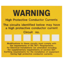 WARNING SURGE PROTECTION