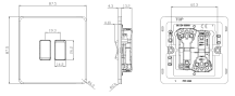 2G 2W 10A SWITCH