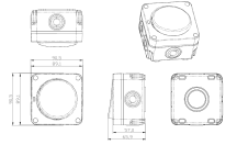 MLA 20A 1 Gang 2 Way Switch Weatherproof IP66