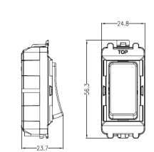 20A DP GRID SWITCH