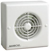 Manrose Bathroom Fan Humistat 120mm