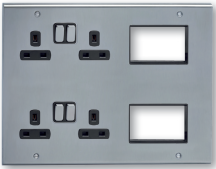 LOUNGE PLATE+6M OUTLETS