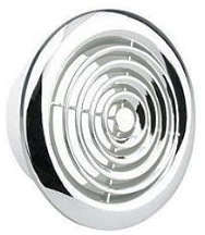 Manrose 4" Internal Circular Grilles Chrome