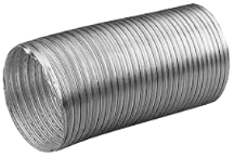 Manrose 6" Aluminium Flexible Ducting Hose 3m