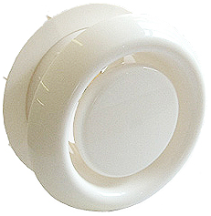 Manrose 4" Circular Duct Valve Diffuser