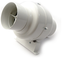 Manrose 100mm In Line Centrifugal Fan With Bracket & Timer