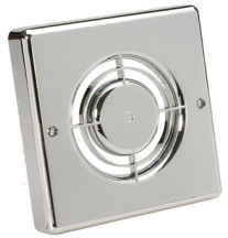 Manrose 100mm Front Cover Chrome