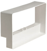 Manrose 6" Double Airbrick Adaptor To Rectangular Duct