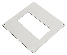 205X61 RECT. WALL PLATE