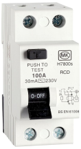 RCD 100A 30MA DP 2 MOD