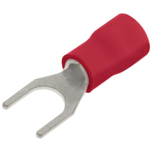 UNICRIMP QRF6 RED FORK TERMINAL (PACK 100)