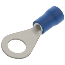 UNICRIMP QBR10 BLUE RING TERMINAL CRIMP (PACK 100)