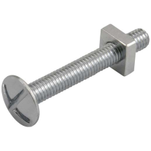 UNICRIMP QRB6-40 M6X40MM ROOFING NUT+BOLT (PACK 100)