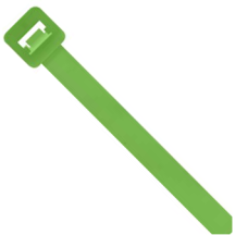 UNICRIMP QTG200S GREEN CABLE TIES 200MMX4.8MM (PACK 100)