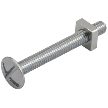 UNICRIMP QRB6-50 M6X50MM ROOFING NUT+BOLT (PACK 100)