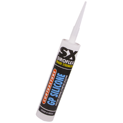 UNICRIMP SCONTHMA300W WHITE GP SILICONE ADHESIVE | 300ML