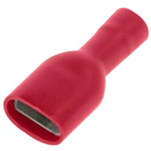 UNICRIMP QRFPO63F RED MALE SPADE TERMINAL (PACK 100)