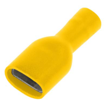 UNICRIMP QYFPO63F YELLOW MALE SPADE TERMINAL (PACK 100)