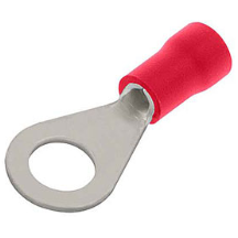 UNICRIMP QRR8 RED RING TERMINAL CRIMP (PACK 100)