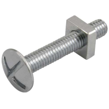 UNICRIMP QRB6-30 M6X30MM ROOFING NUT+BOLT (PACK 100)