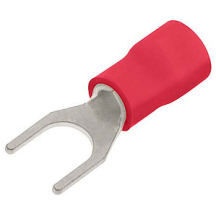 UNICRIMP QRF5 RED FORK TERMINAL (PACK 100)