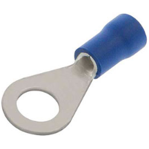 UNICRIMP QBR4 BLUE RING TERMINAL CRIMP (PACK 100)