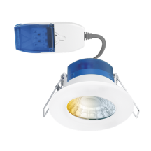 Aurora R6â¢ Colour & Wattage Switchable Fixed Downlight