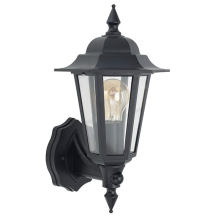 Bell 10359 Retro Coach Lantern Polycarbonate with 90Â° PIR Black