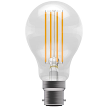 Bell LED 6W GLS BC Filament 4k - Clear