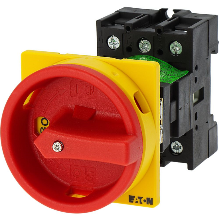 Isolator 32A 3P Red/Yellow