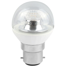 Bell LED 4W BC 45mm Round Dimmable Ball 27k - Clear