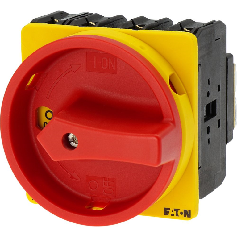 Isolator 63A 3P+N Red/Yellow