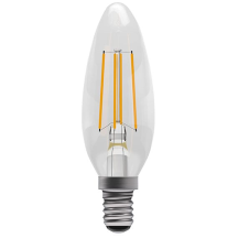 Bell LED 4W SES Dimmable Filament Candle 27k - Clear