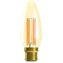 Bell LED 4W BC Vintage Candle 2k