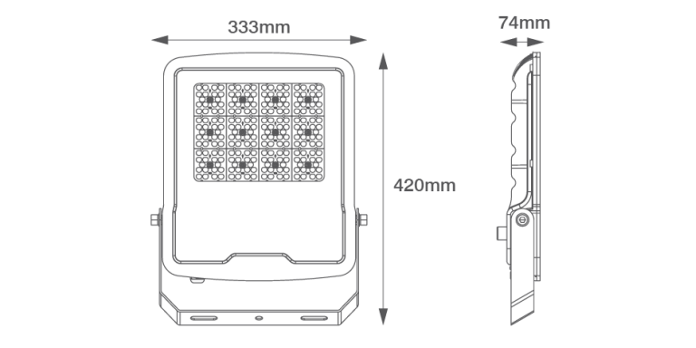 150W ASY FL CW BK PC