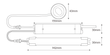 OVIA OVEM8310 EMER LED D