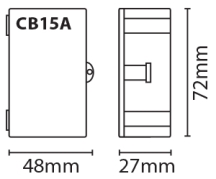 CONNECTOR BOX 5A WHI