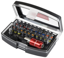 Armeg 32 Piece Screwdriver Bit Set with Click and Drive Adaptor