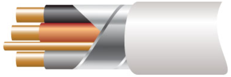 Prysmian FP2003C2.5 3 Core 2.5mm x 100m Fire Cable Available in Red, White