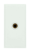 Click New Media 3.5mm Audio Jack Module - White