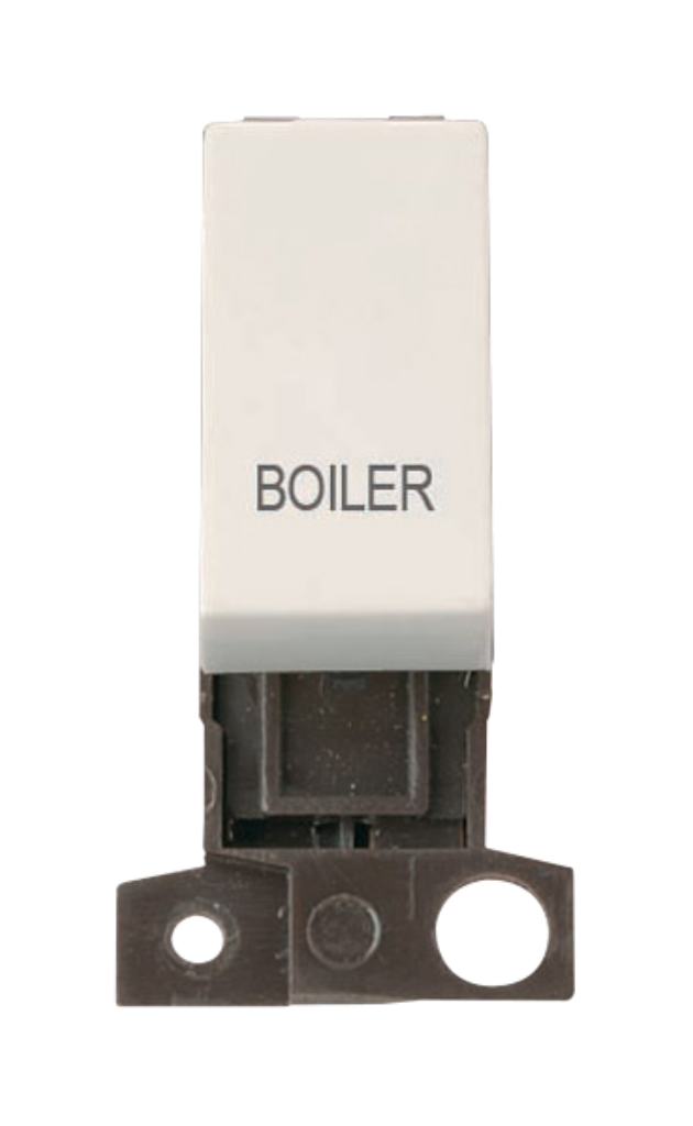 Switch Module 13A Resistive Double Pole Polar White "Boiler"