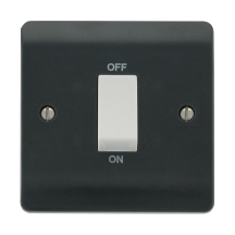 Click Mode 1 Gang 2 Pole 45a Switch Grey