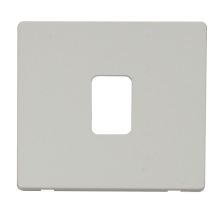 Polar White 20A Plate Switch Cover Plate